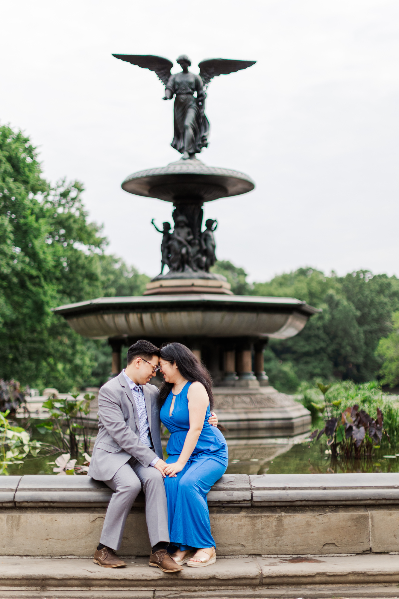 Intimate Central Park Engagement Pictures