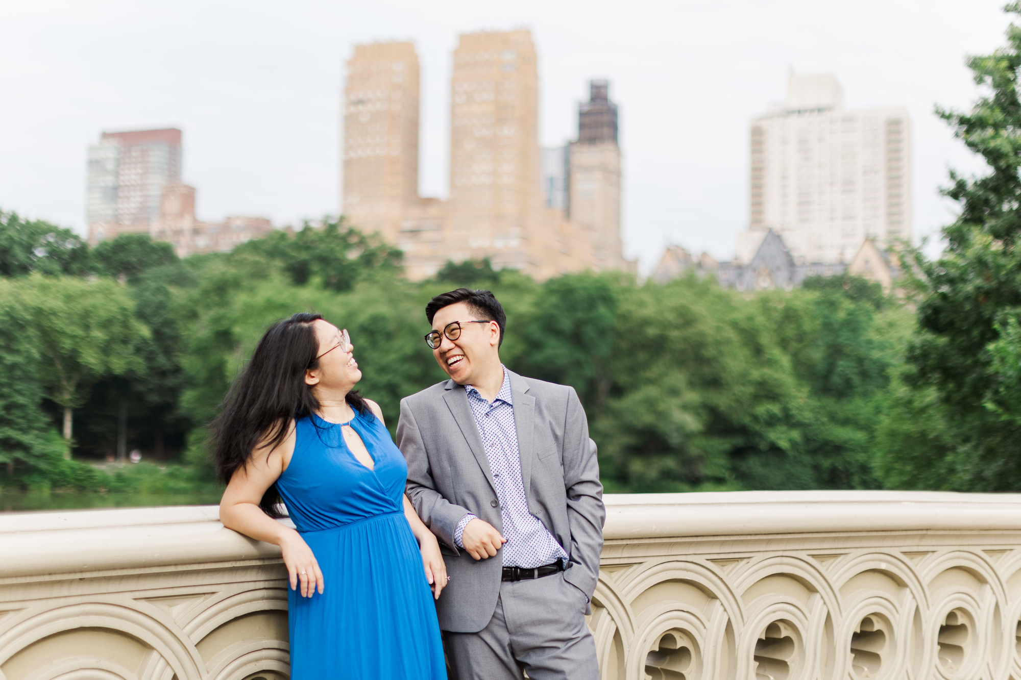 Stunning Central Park Engagement Pictures