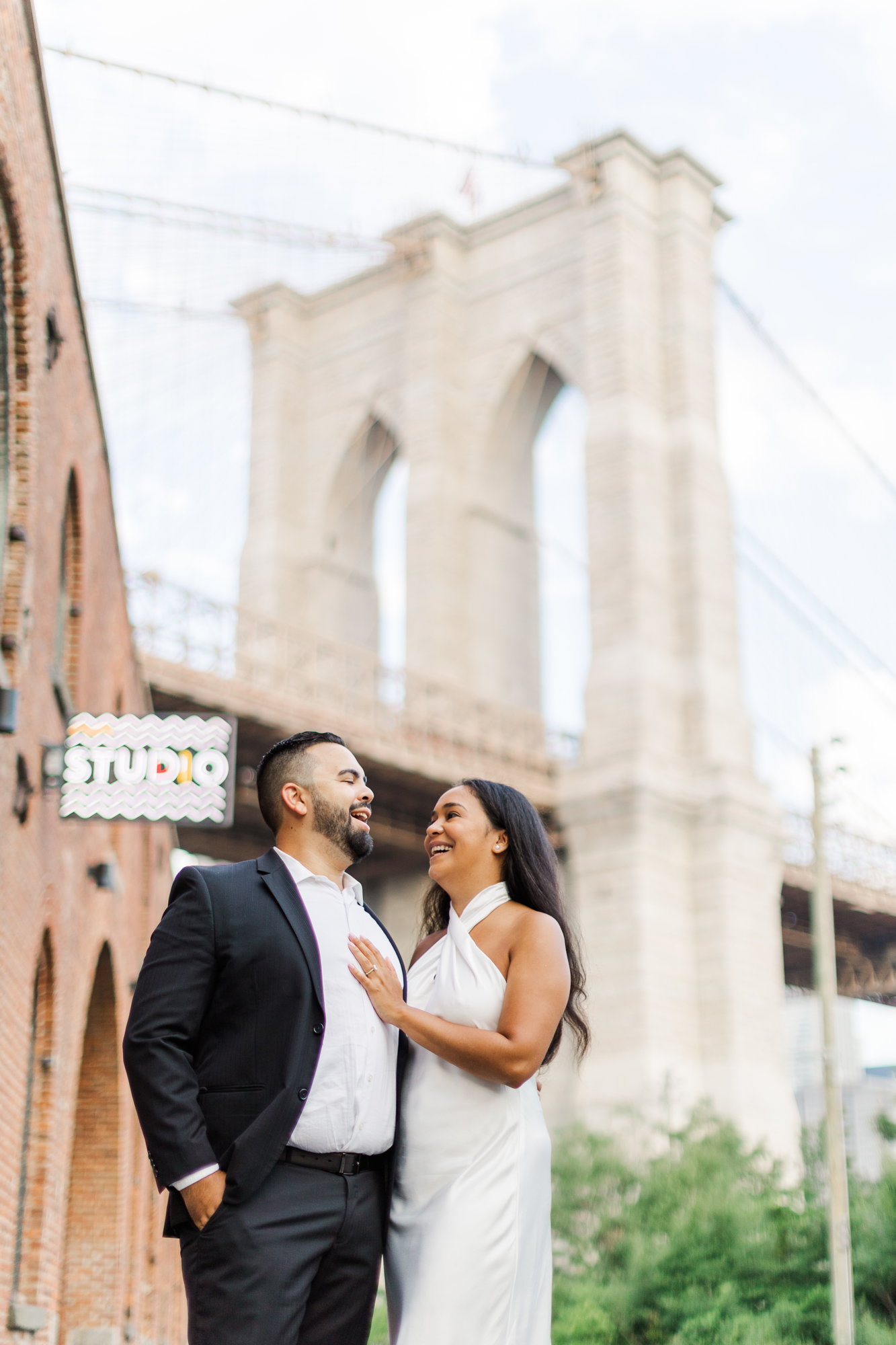 Stunning Brooklyn Bridge Park Engagement Session
