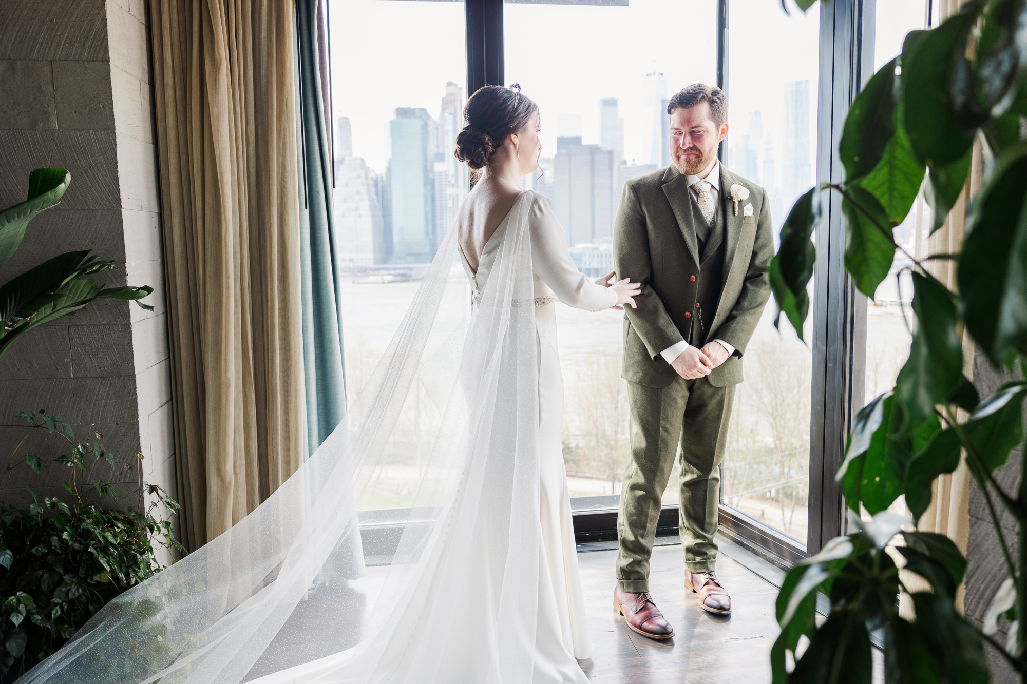 Romantic DUMBO Loft Wedding in NYC
