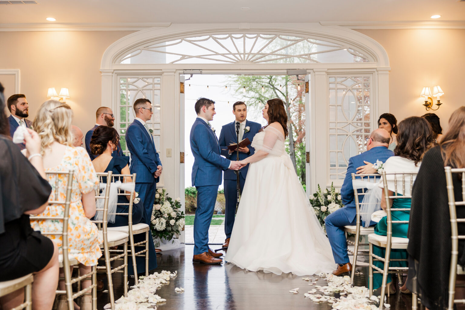 Briarcliff Manor Indoor Wedding Ceremony