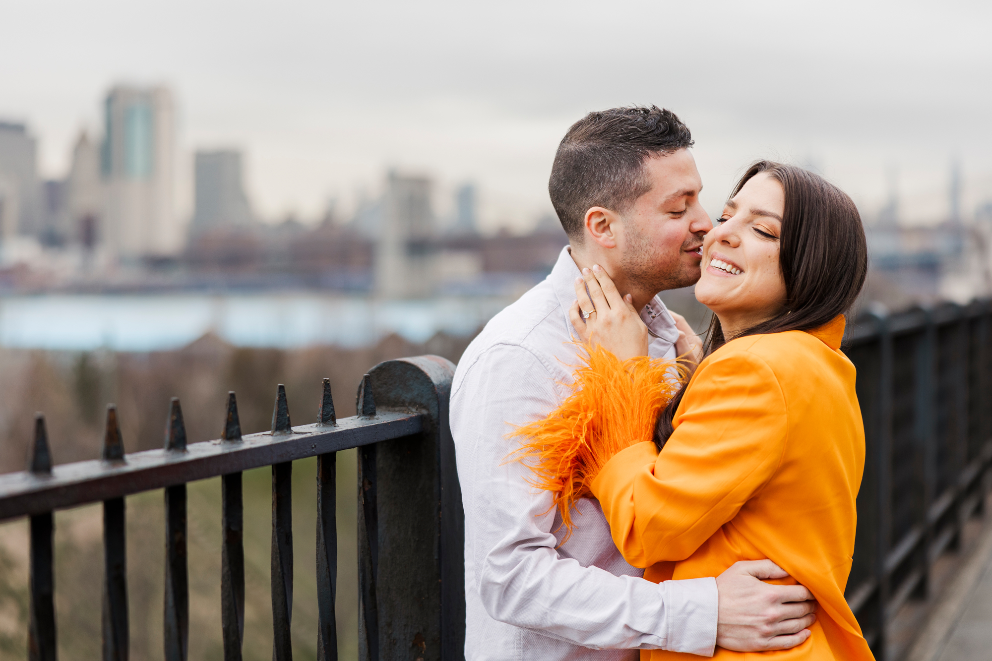 Sweet Brooklyn Heights Engagement Photos