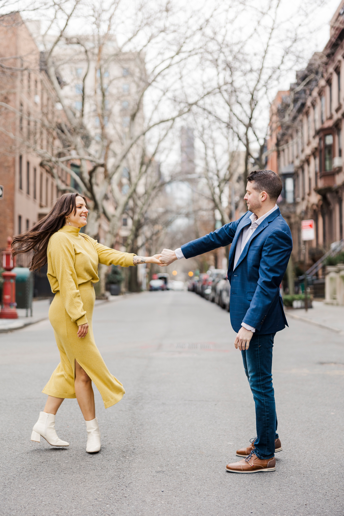 Fabulous Brooklyn Heights Engagement Photos