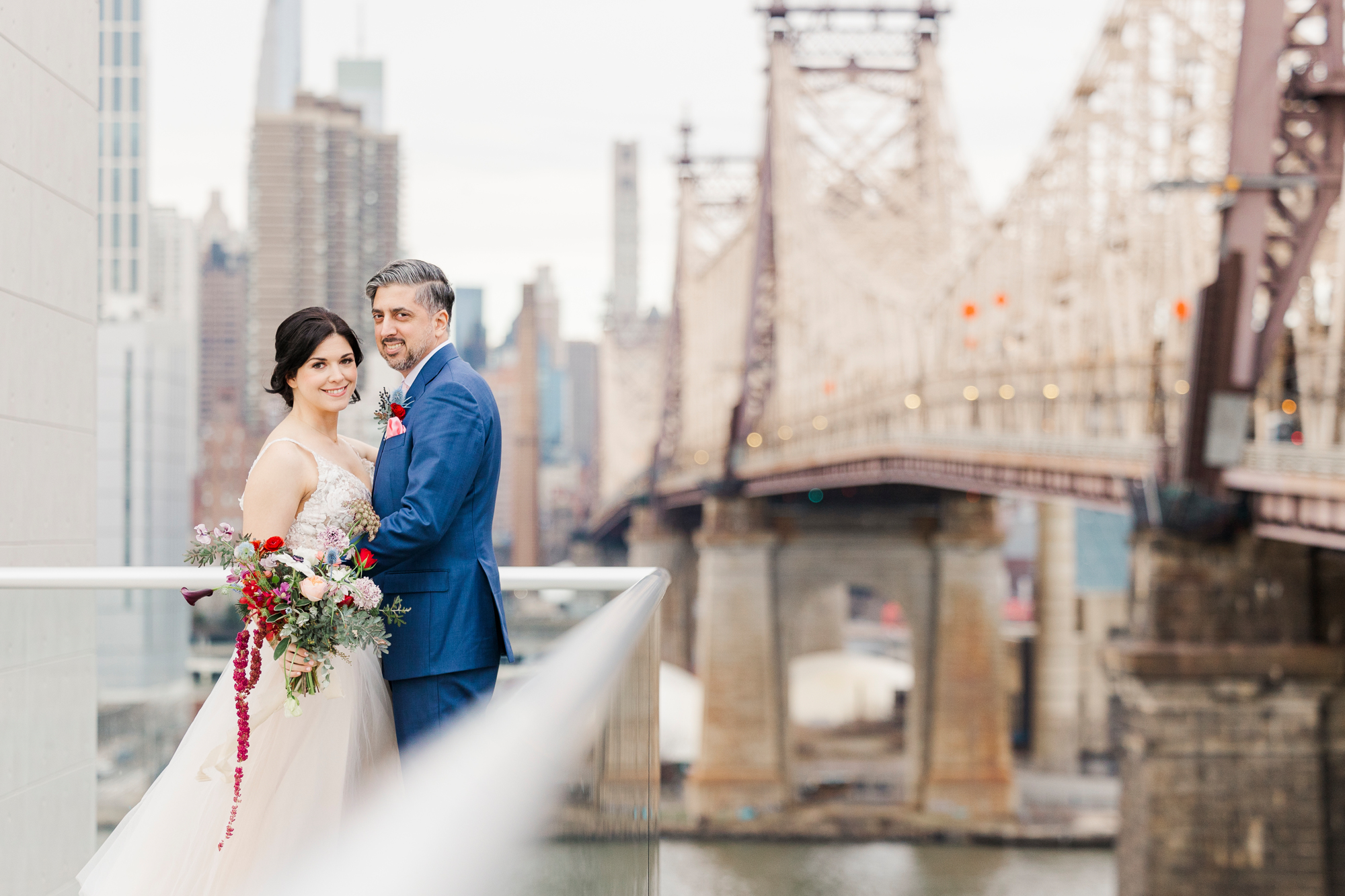Bright Wedding Ceremony at the Ravel Hotel, NYC