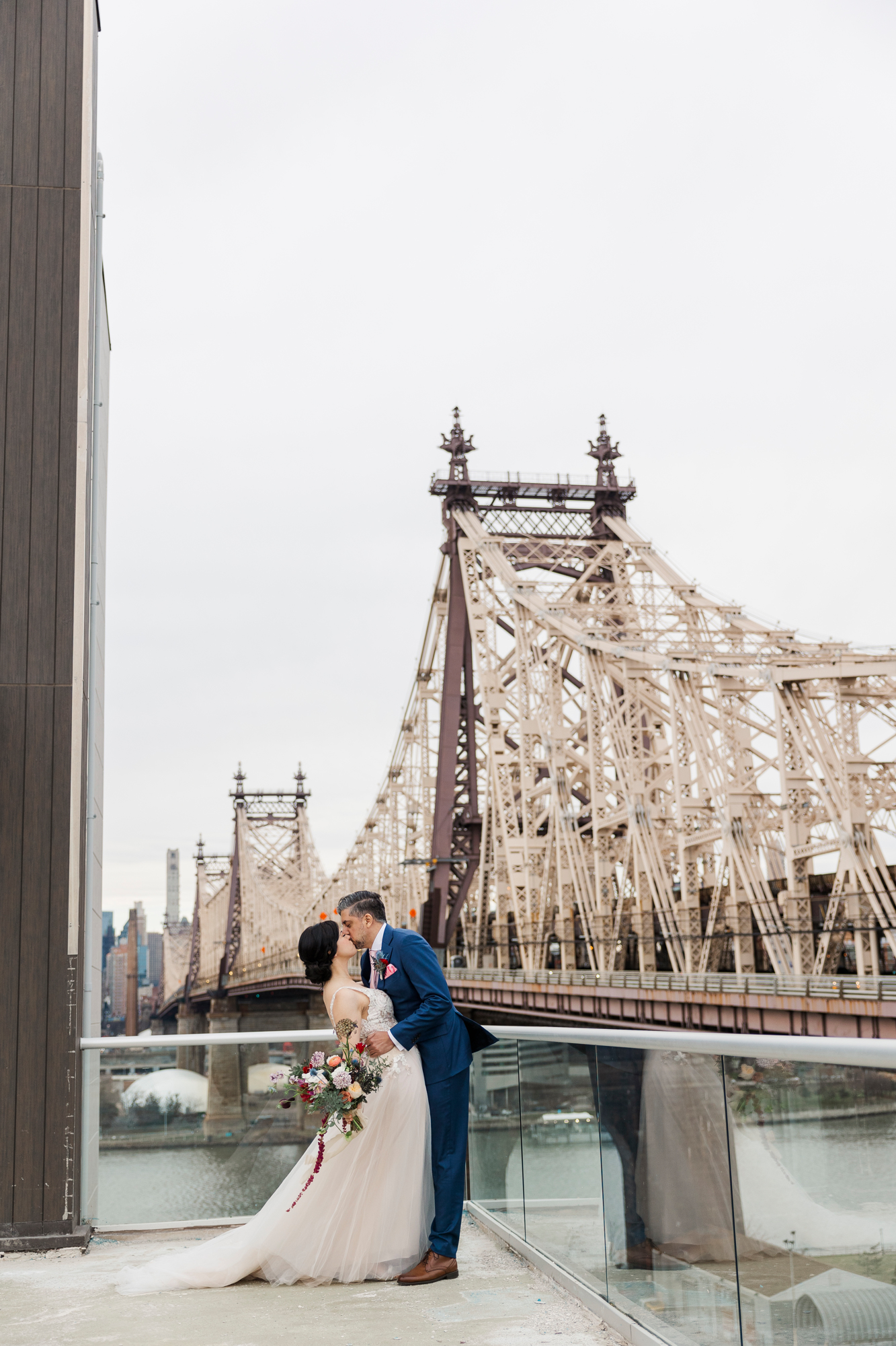 Striking Wedding Ceremony at the Ravel Hotel, NYC