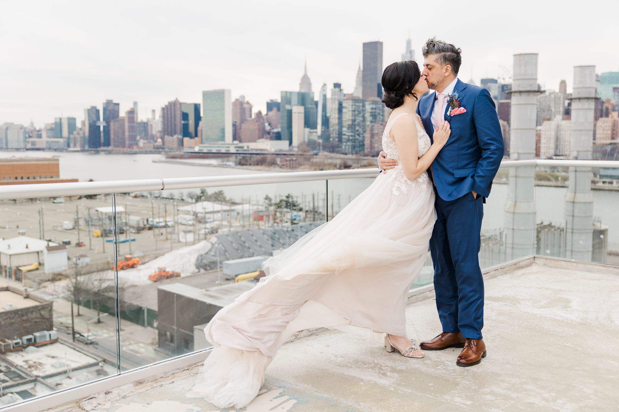Joyous Wedding Ceremony at the Ravel Hotel, NYC