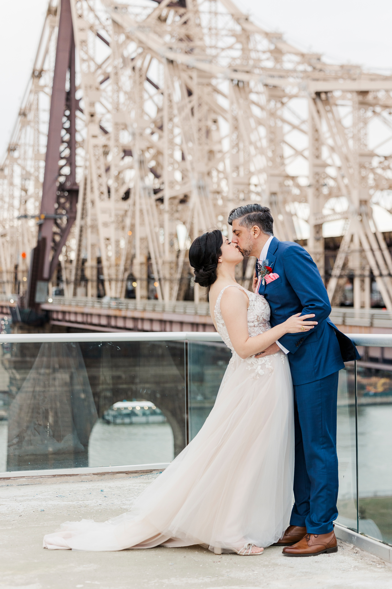 Cheerful Wedding Ceremony at the Ravel Hotel, NYC