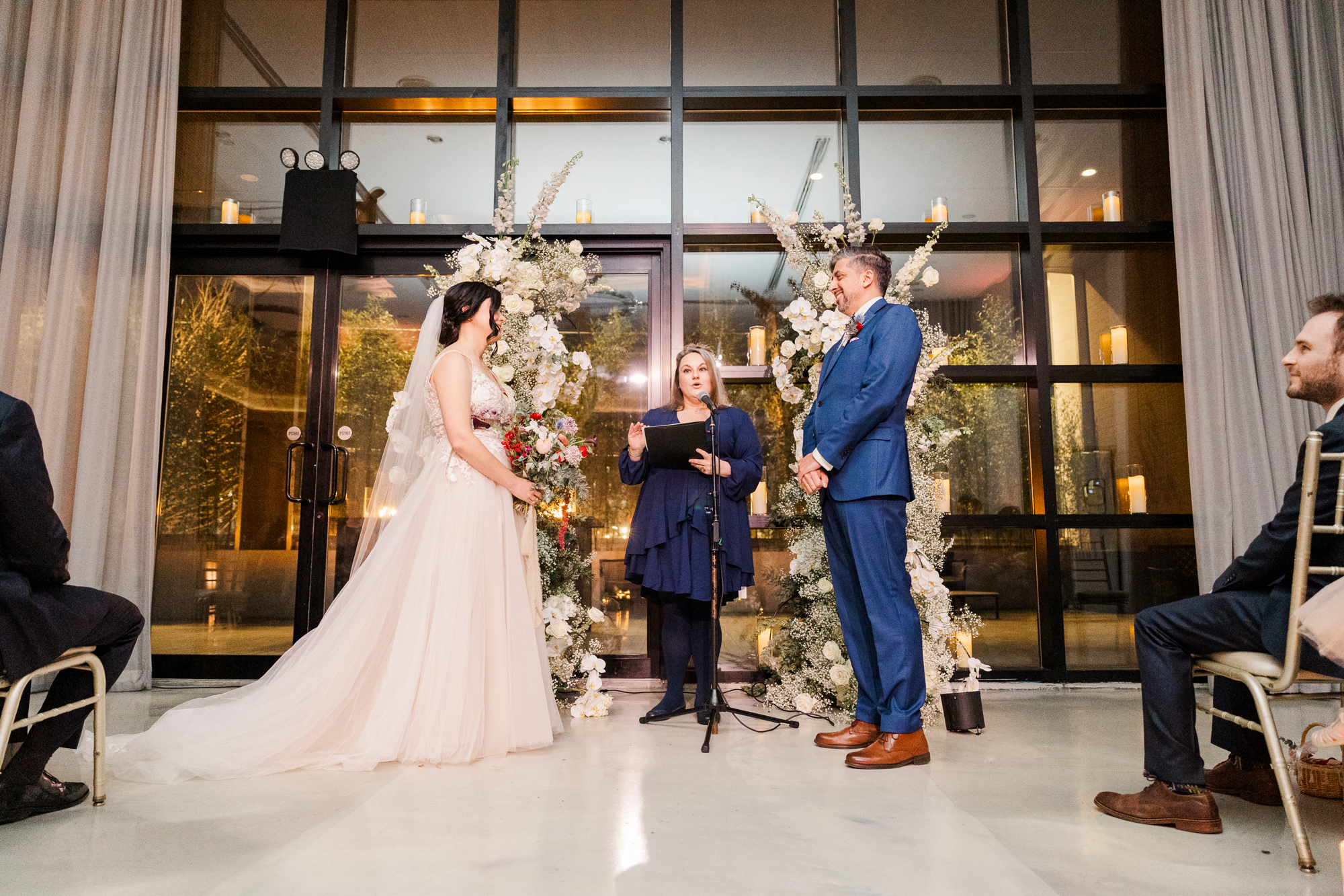 Magical Wedding Ceremony at the Ravel Hotel, NYC