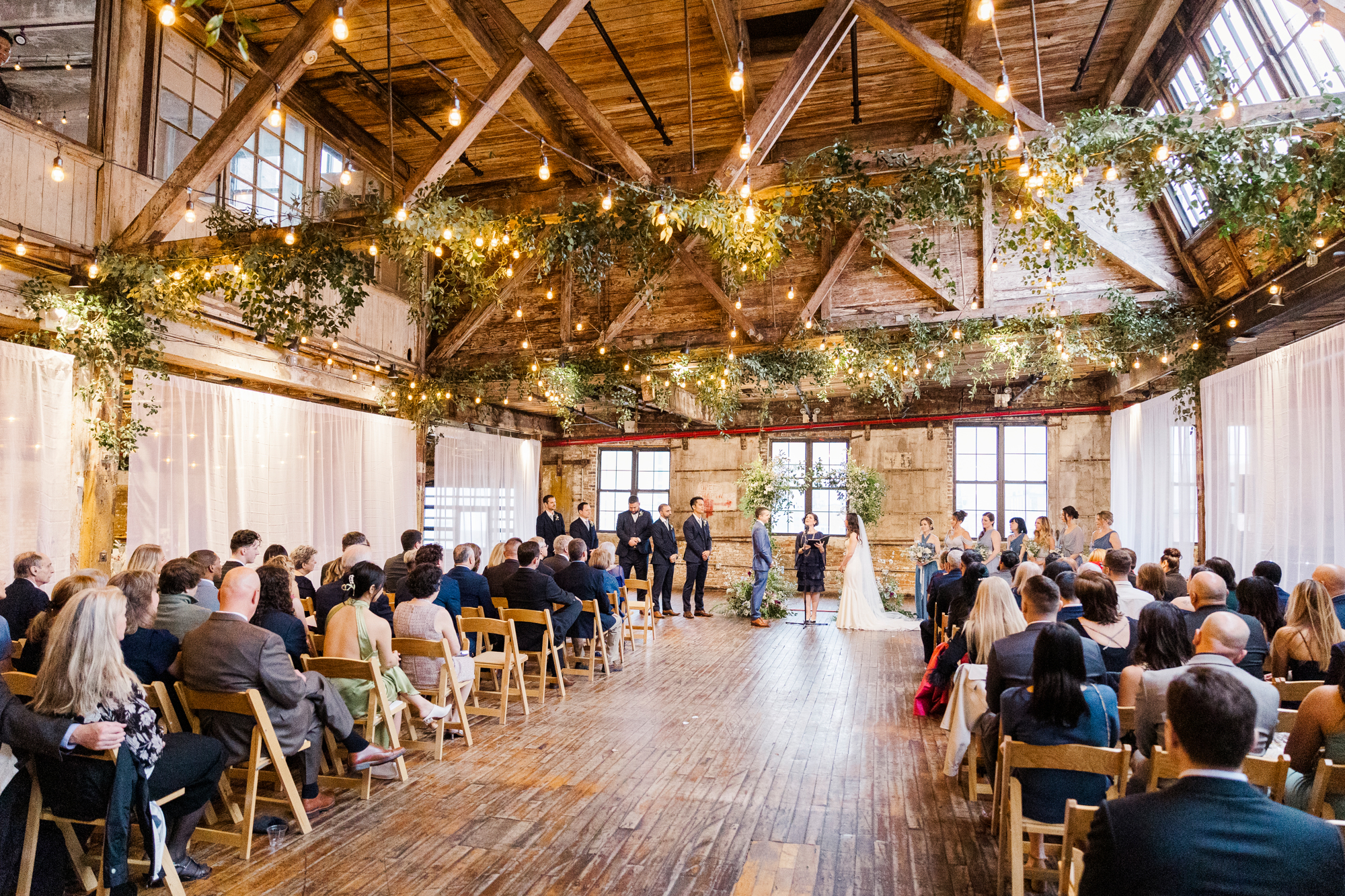 Terrific Greenpoint Loft Wedding in Brooklyn