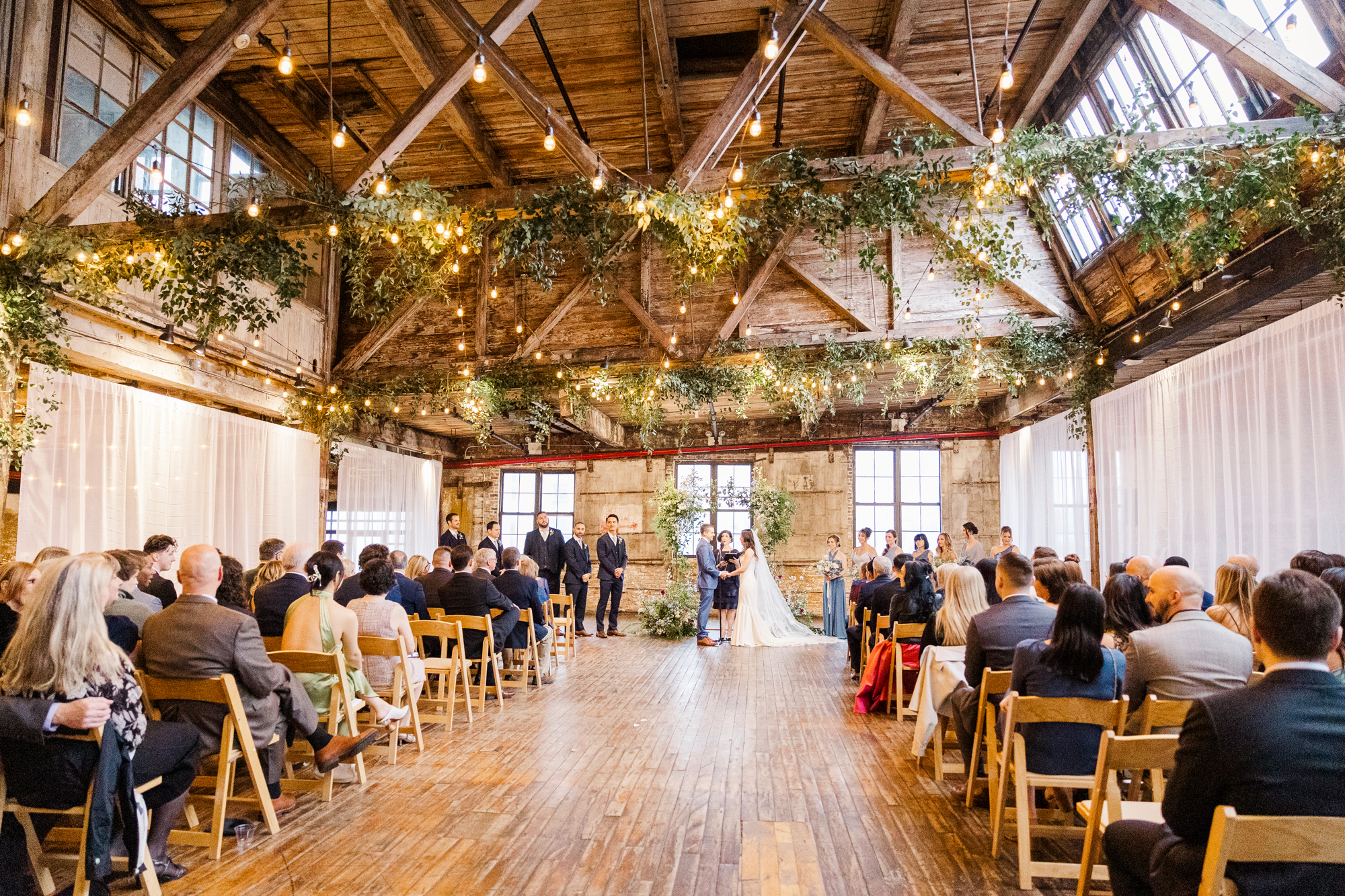 Flawless Greenpoint Loft Wedding in Brooklyn