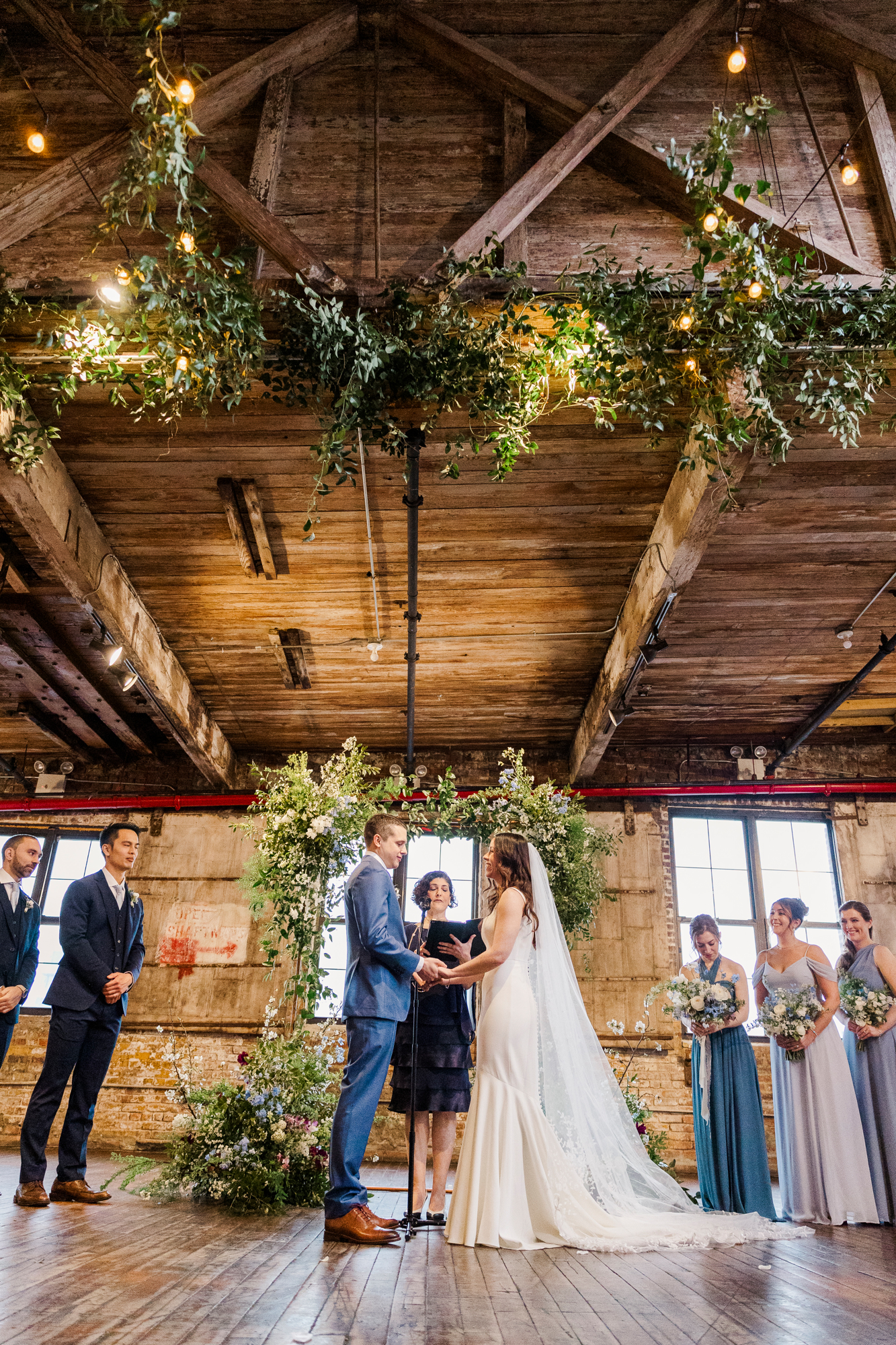 Unique Greenpoint Loft Wedding in Brooklyn
