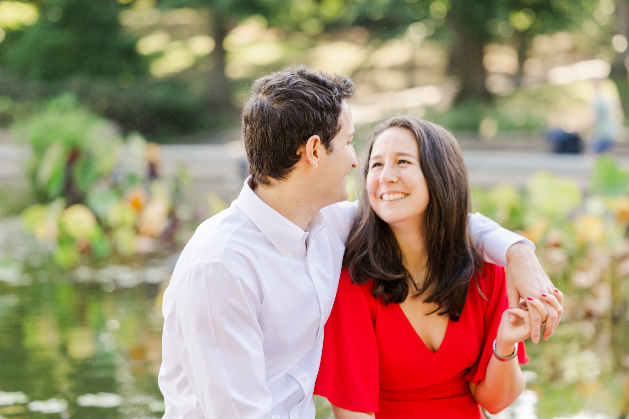 Flawless Central Park Engagement Photos