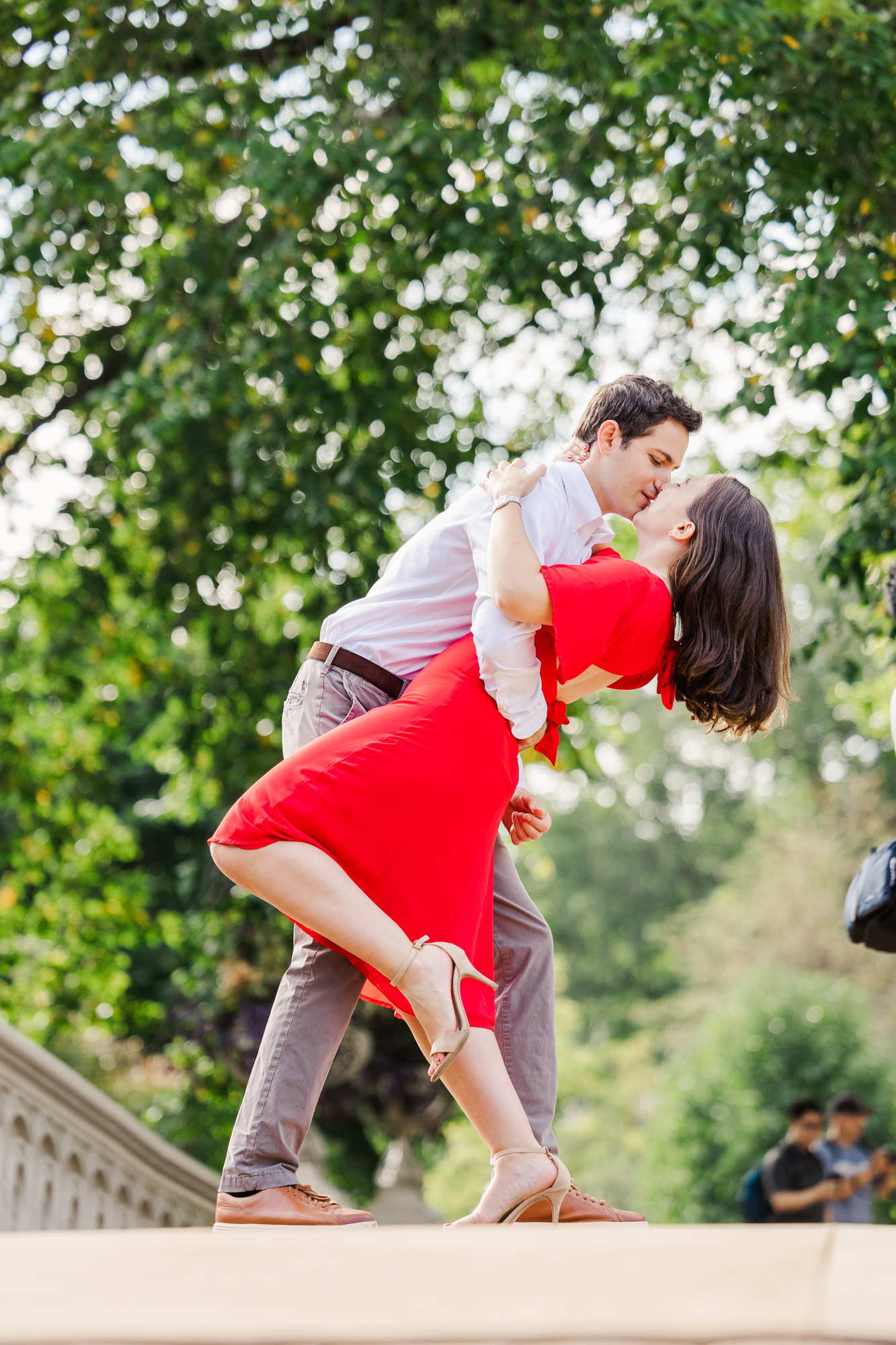 Intimate Central Park Engagement Photos