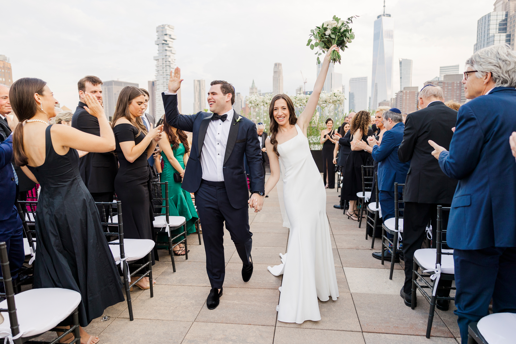 Authentic Tribeca Rooftop Wedding