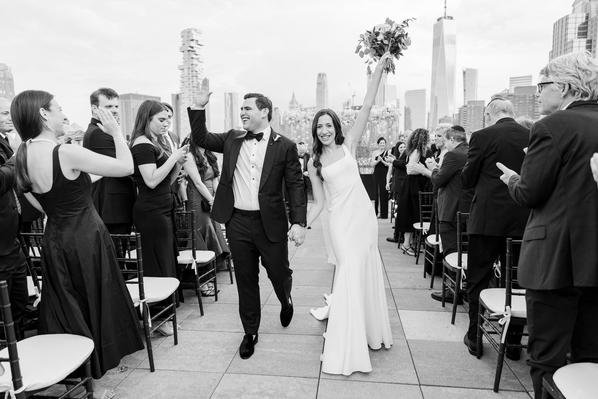 Sentimental Tribeca Rooftop Wedding