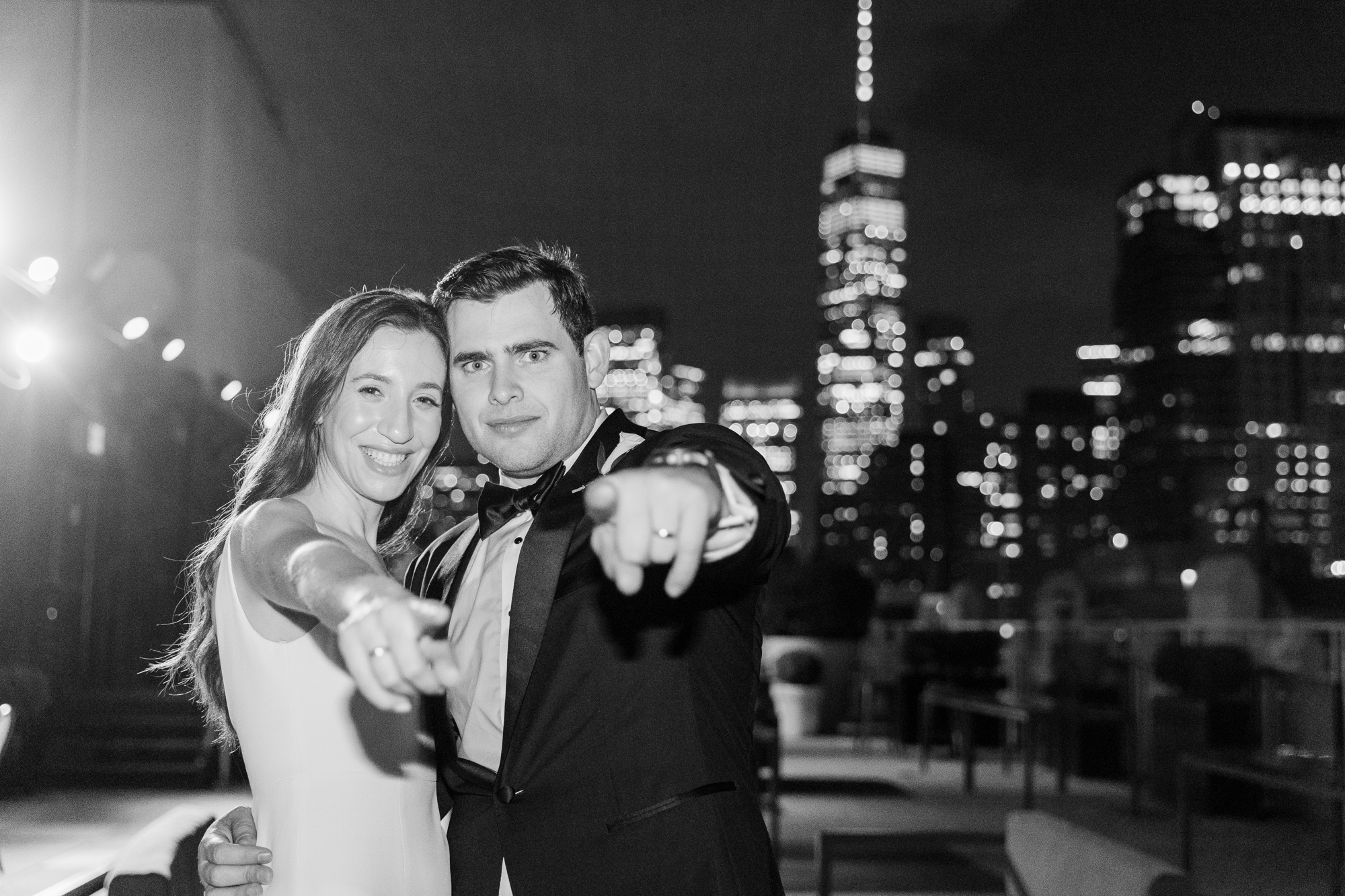 Fabulous Tribeca Rooftop Wedding