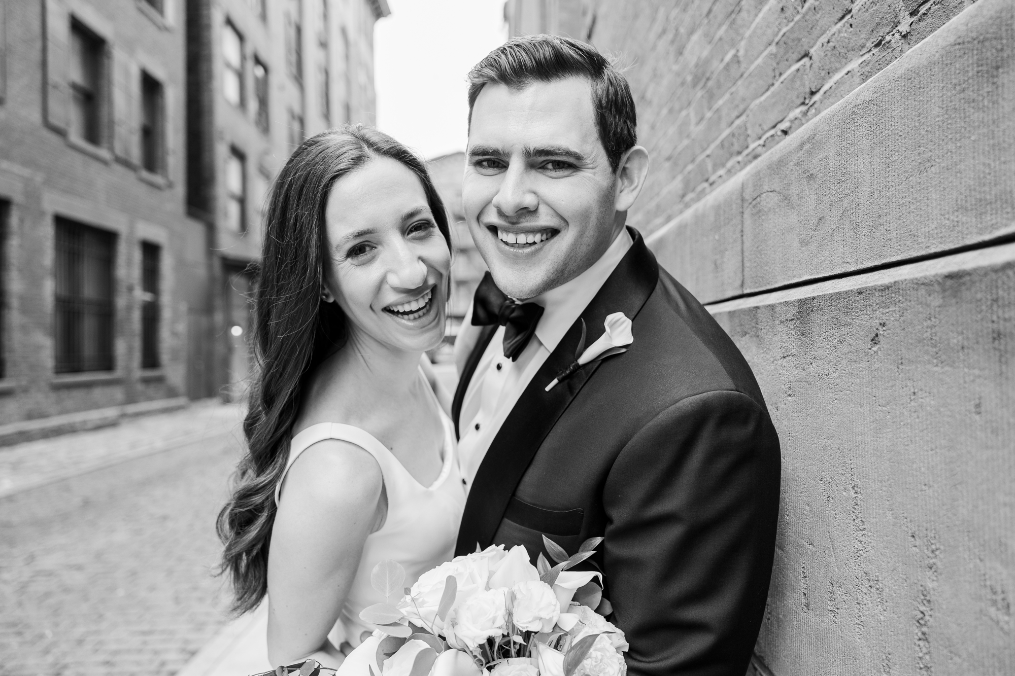 Perfect Tribeca Rooftop Wedding Photography, NYC