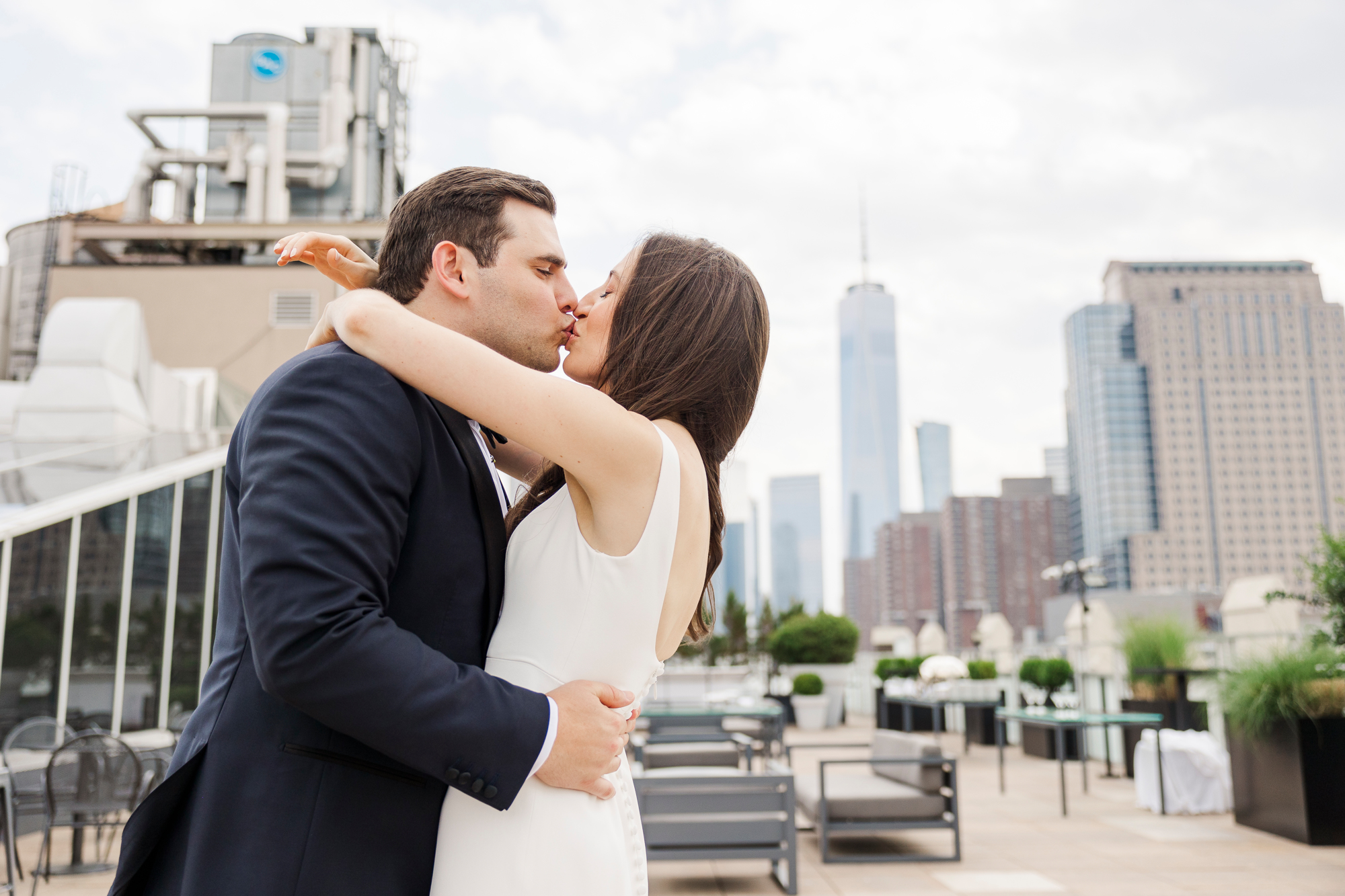 Authentic Summer Wedding At Tribeca Rooftop