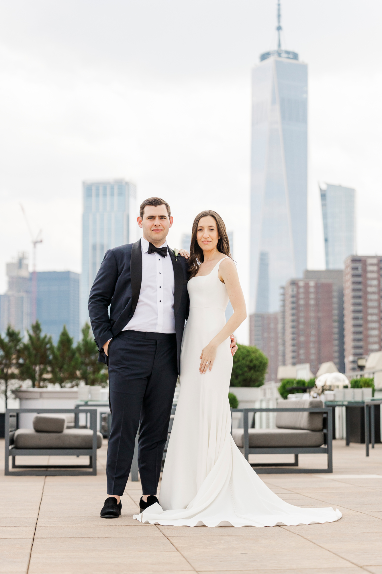 Lovely Summer Wedding At Tribeca Rooftop