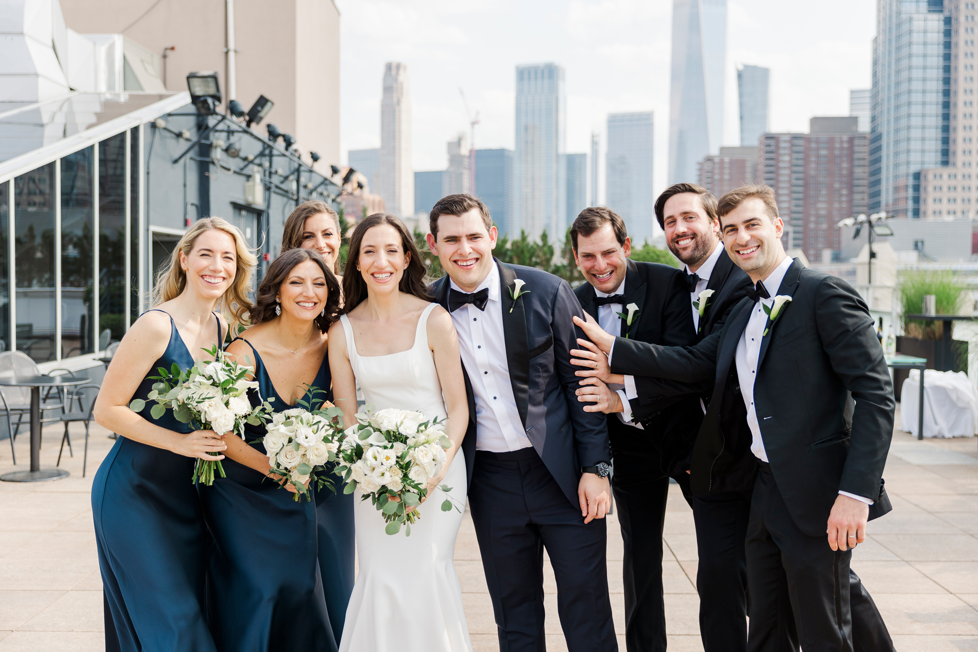 Joyful Summer Wedding At Tribeca Rooftop