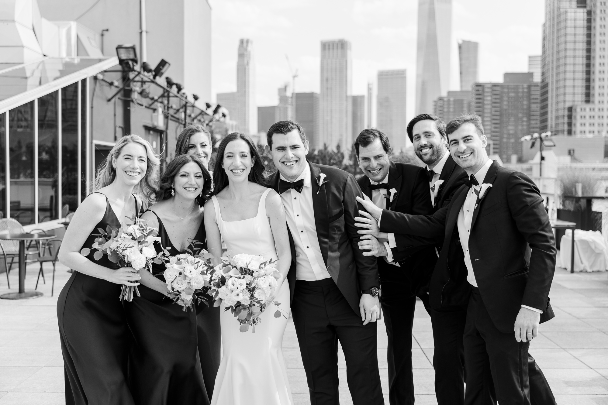 Charming Summer Wedding At Tribeca Rooftop