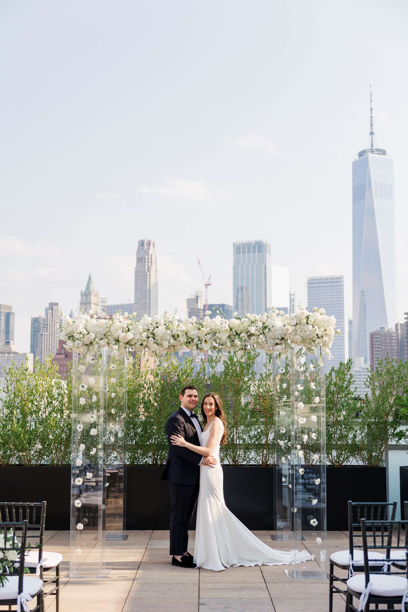 Breathtaking Summer Wedding At Tribeca Rooftop