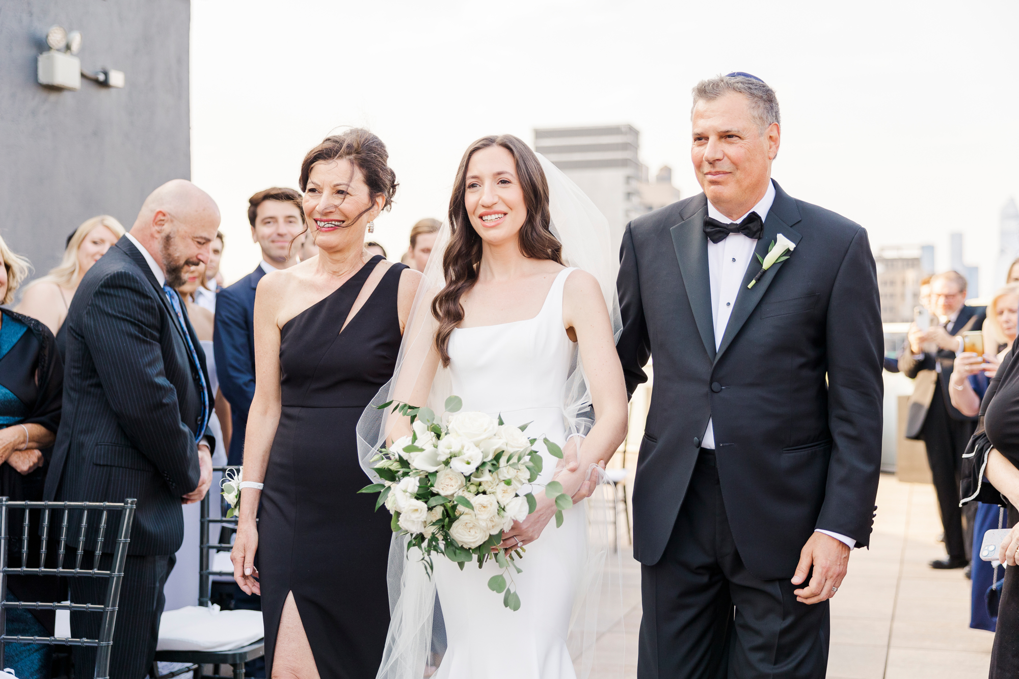 Timeless Summer Wedding At Tribeca Rooftop