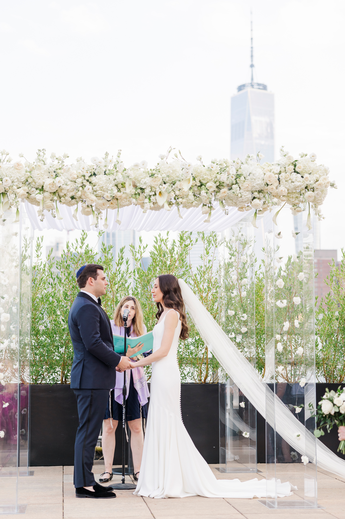 Stunning Summer Wedding At Tribeca Rooftop