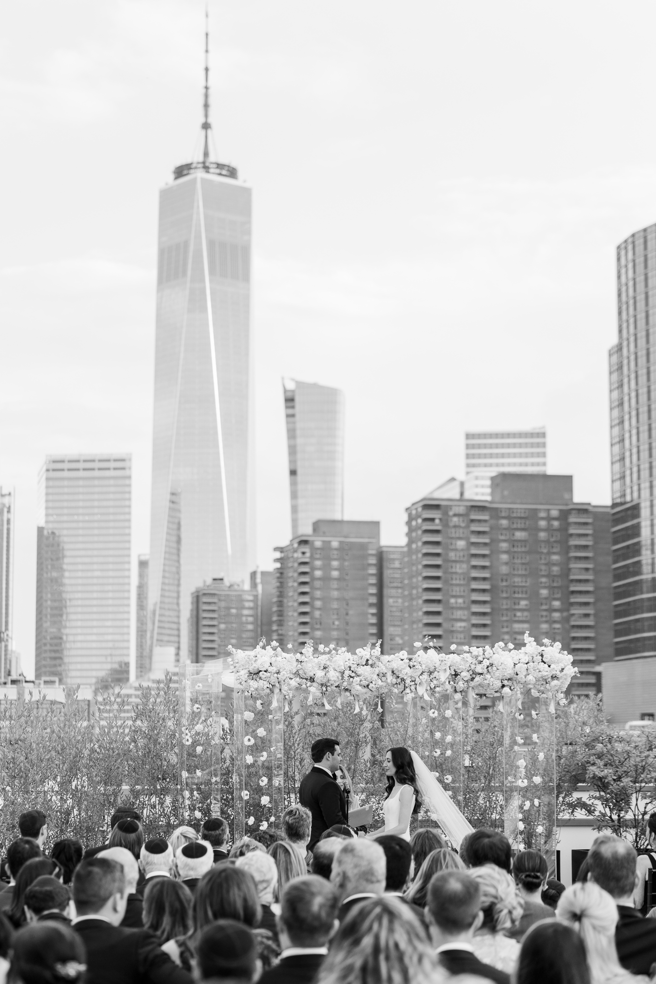 Stylish Tribeca Rooftop Wedding