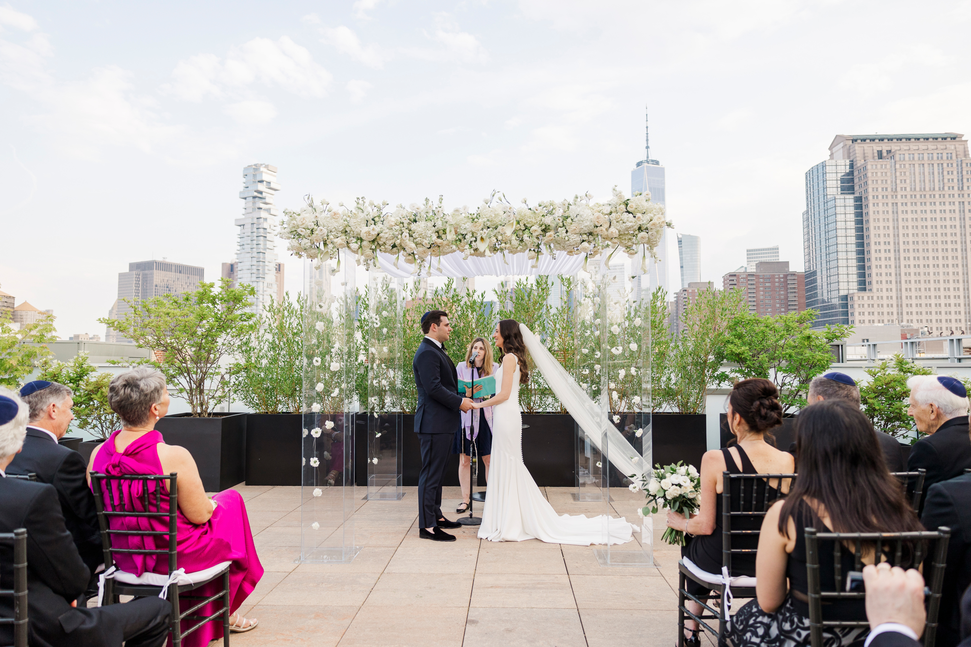 Wonderful Tribeca Rooftop Wedding