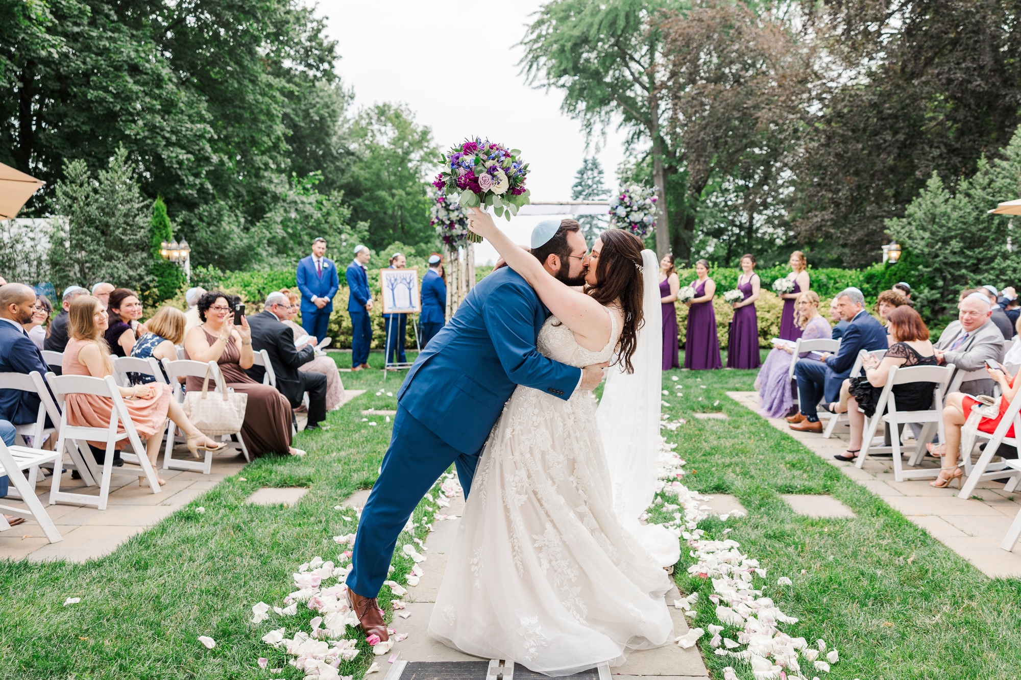 Cheerful Wedding at the Briarcliff Manor