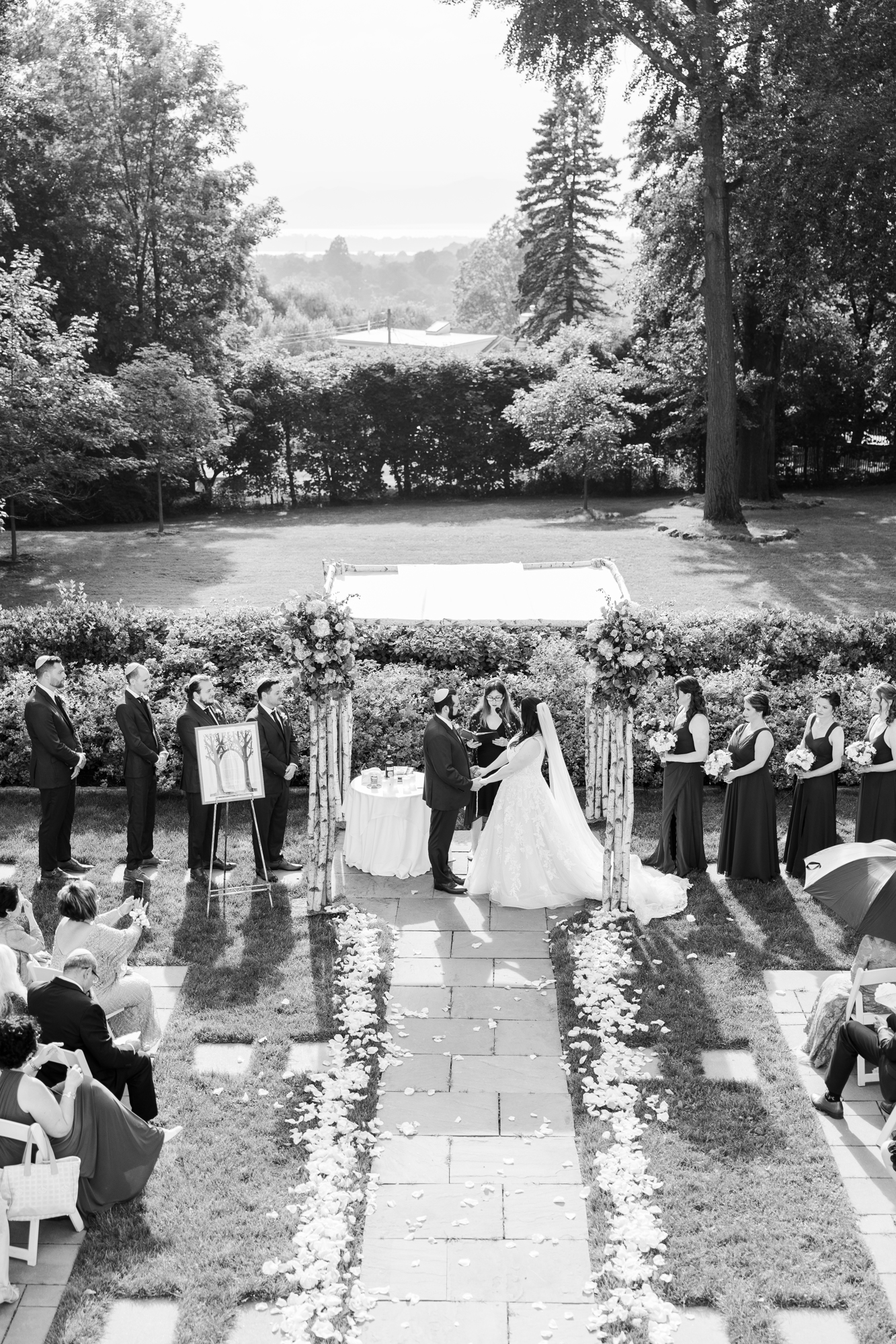 Natural Wedding at the Briarcliff Manor