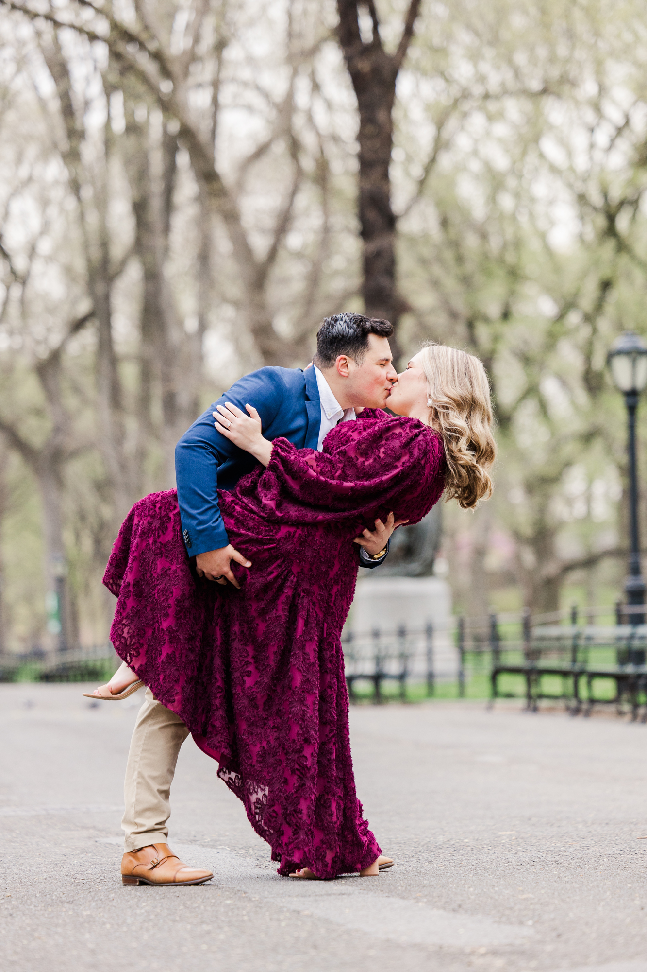 Terrific Engagement Pictures in Central Park