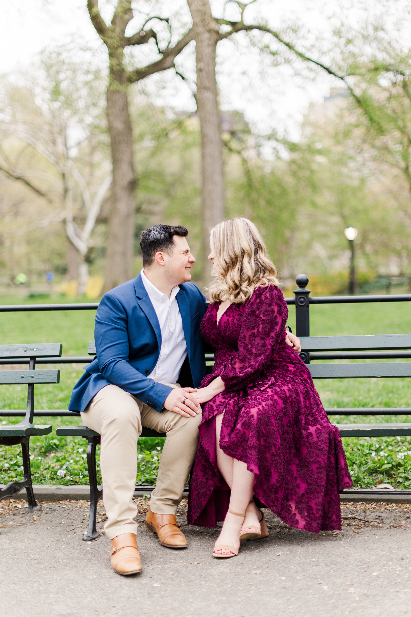 Perfect Engagement Pictures in Central Park