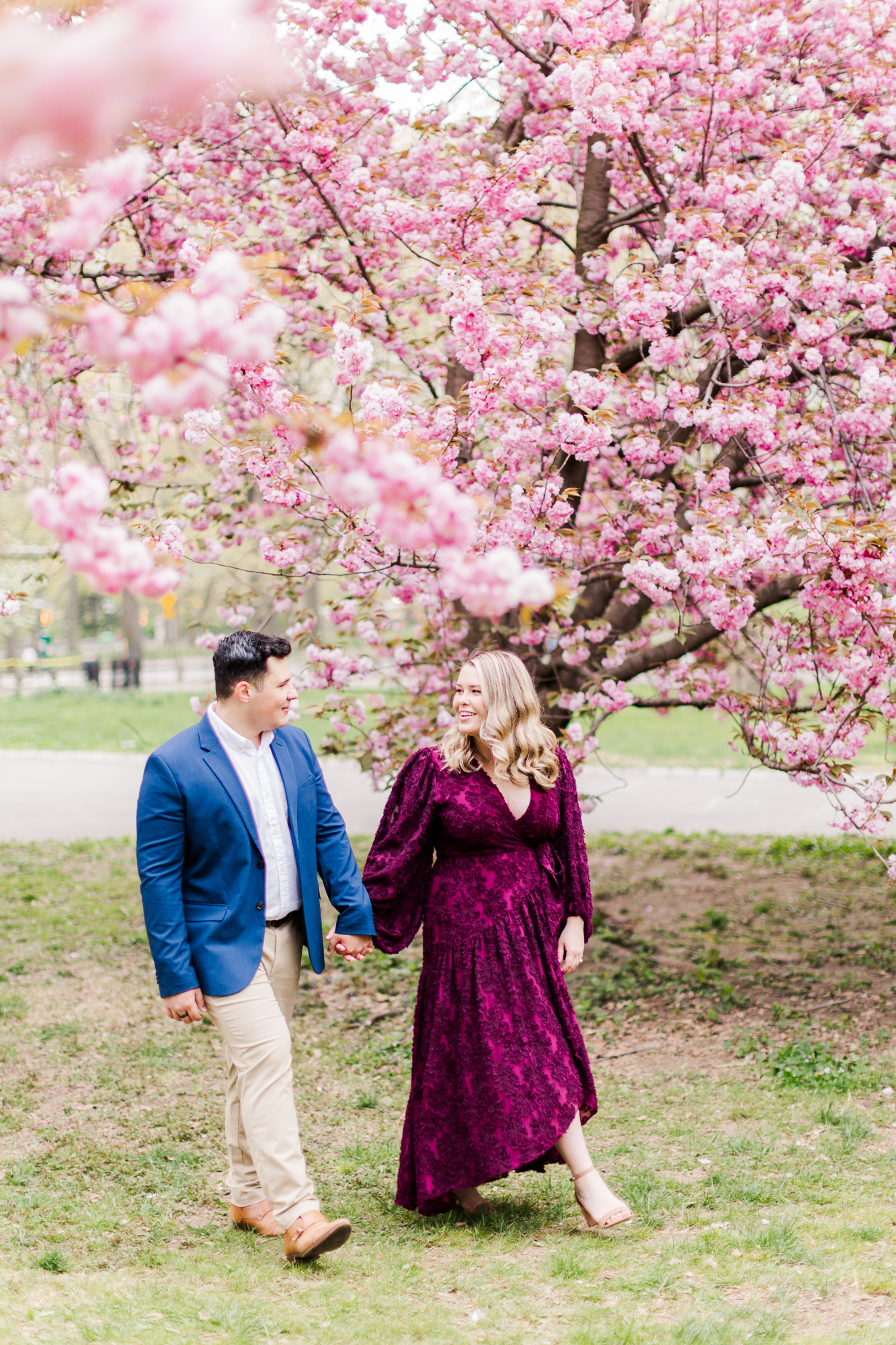 Iconic Engagement Pictures in Central Park