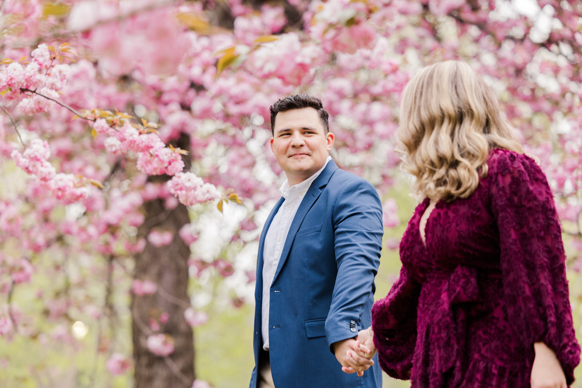 Magical Engagement Pictures in Central Park