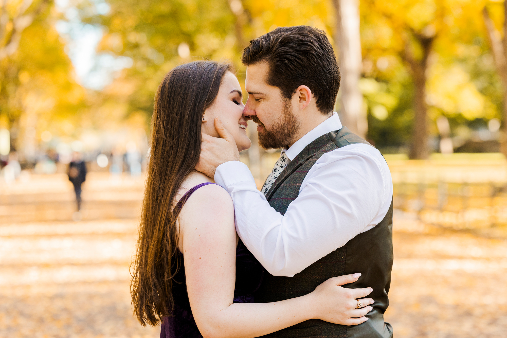 Breathtaking Central Park Engagement Photography Session