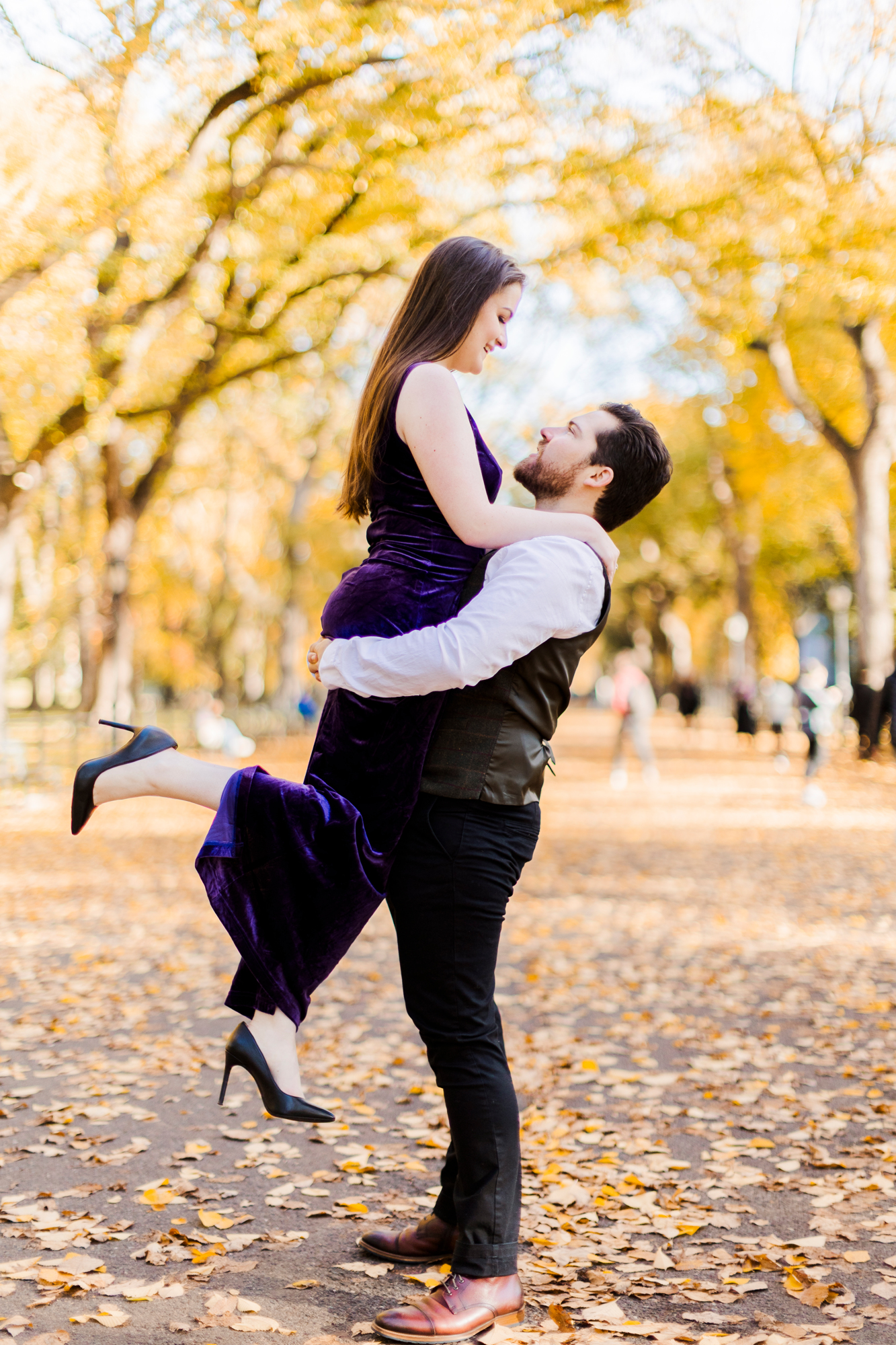 Iconic Central Park Engagement Photography Session