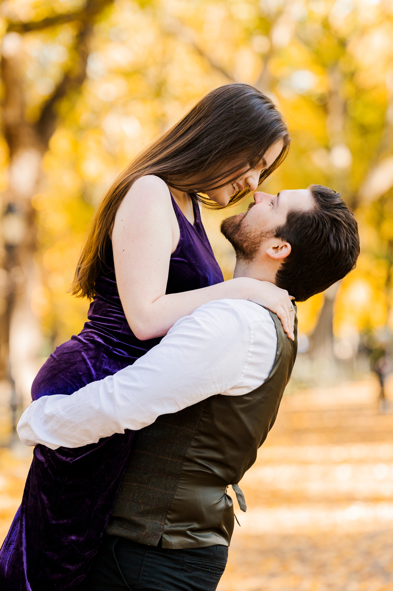 Magical Central Park Engagement Photography Session