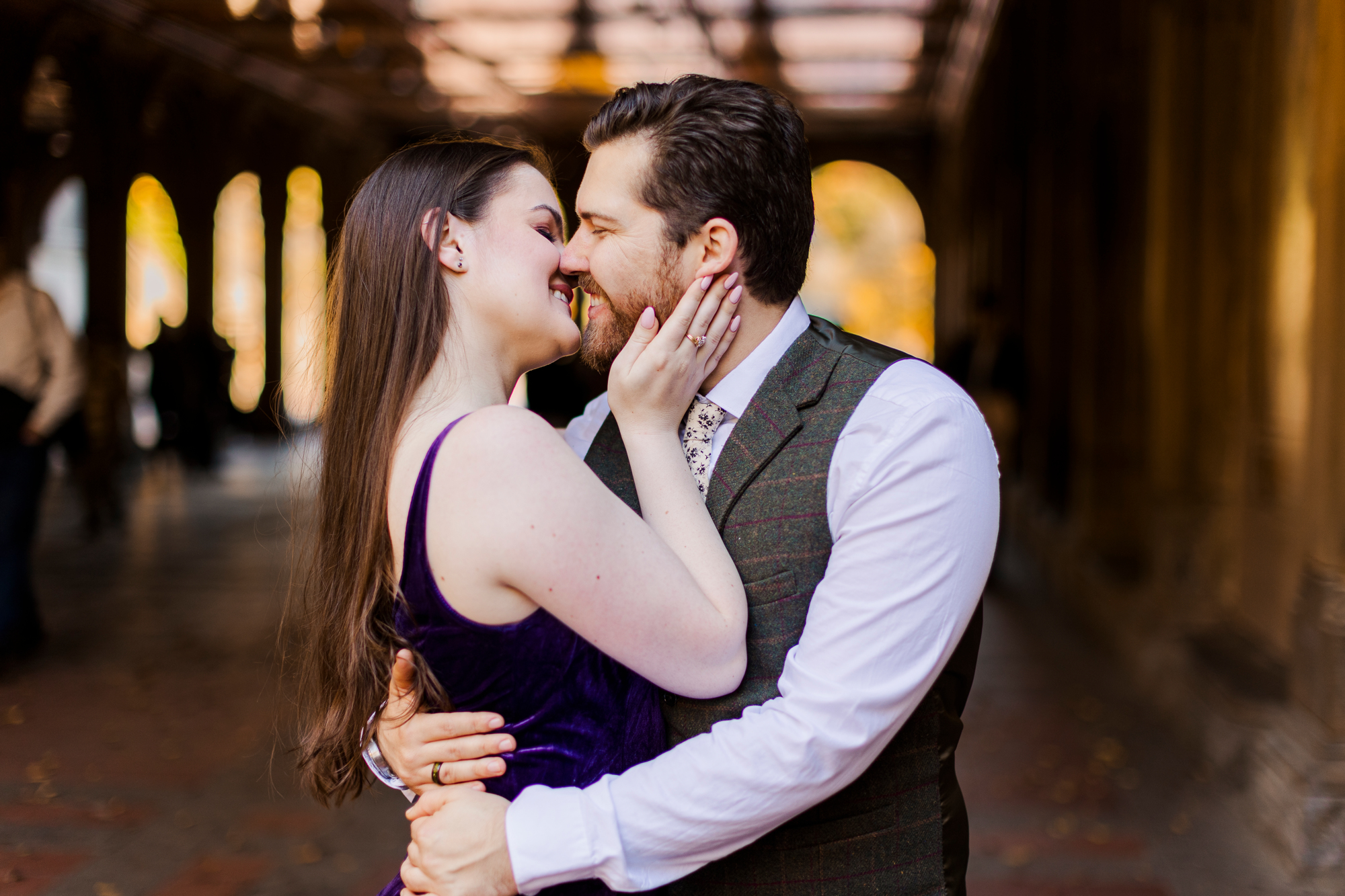 Candid Central Park Engagement Photography Session