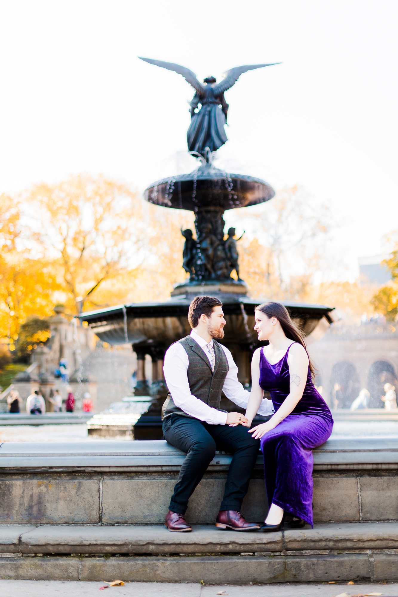 Jaw-Dropping Central Park Engagement Photography Session