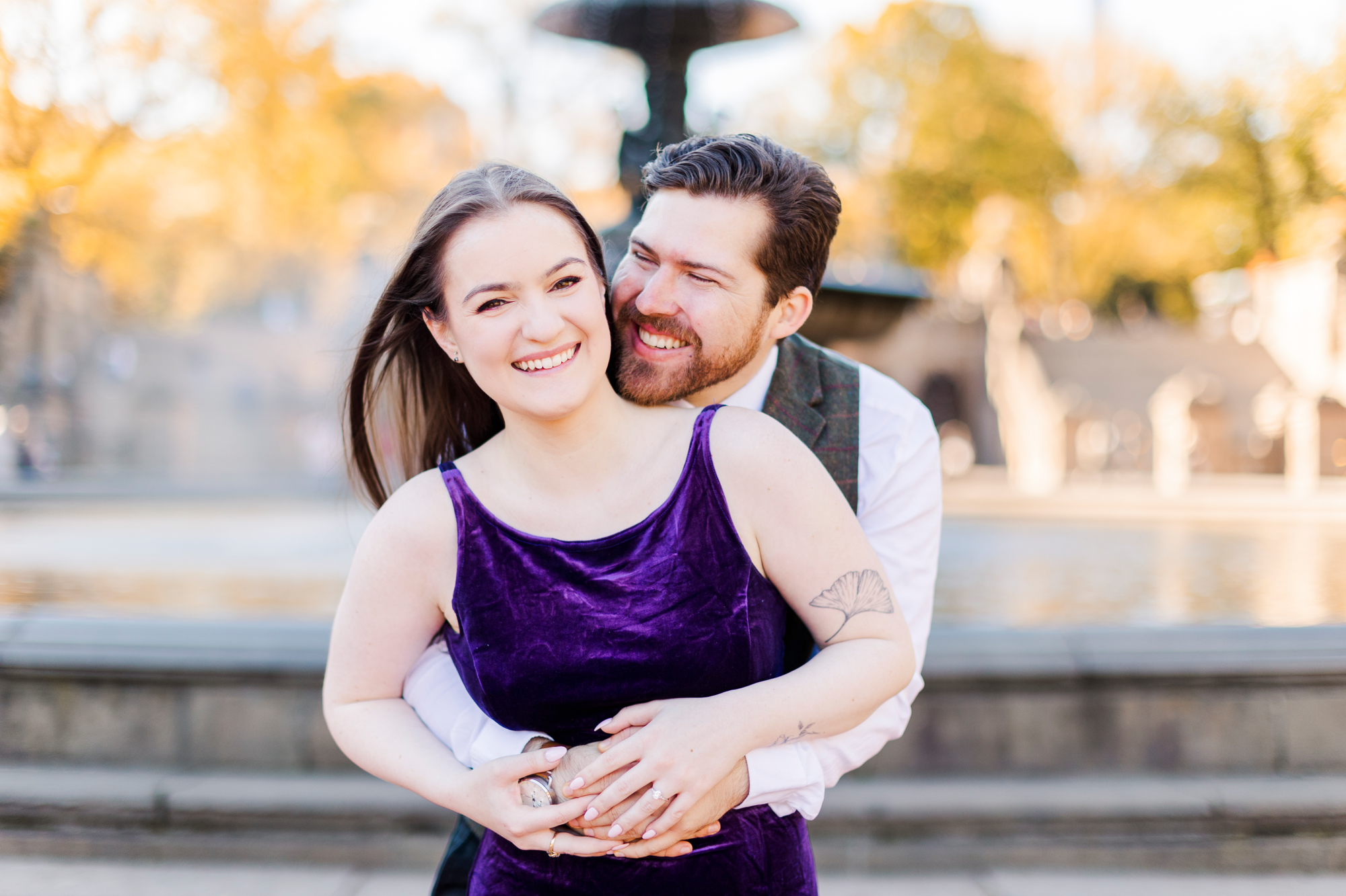 Stunning Central Park Engagement Photography Session