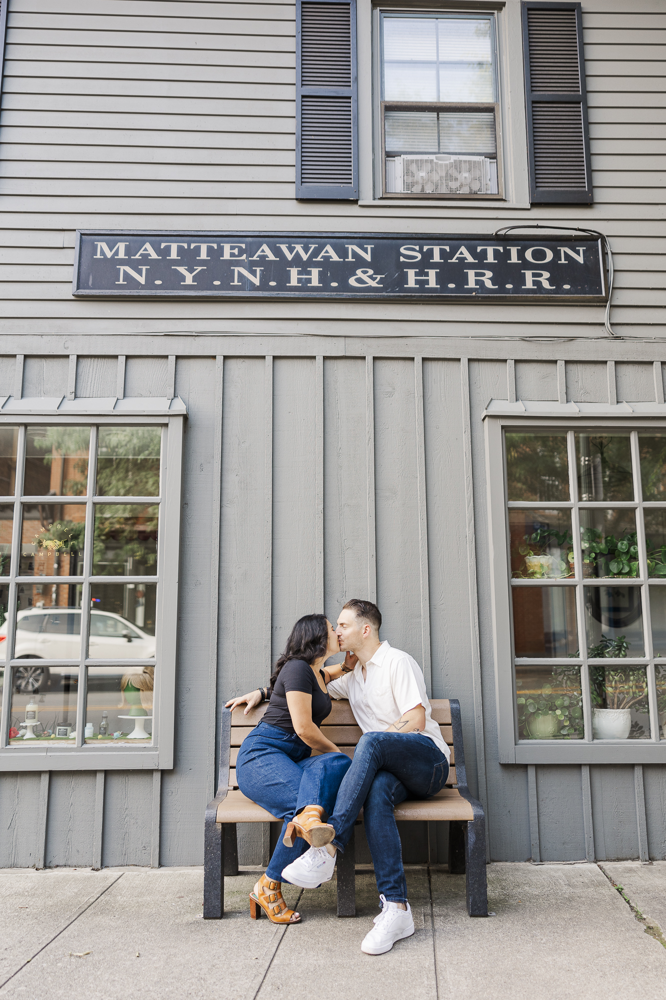 Bright Beacon Engagement Photos in Hudson Valley