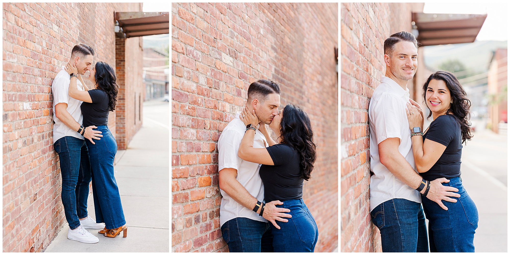 Cheerful Beacon Engagement Photos in Hudson Valley