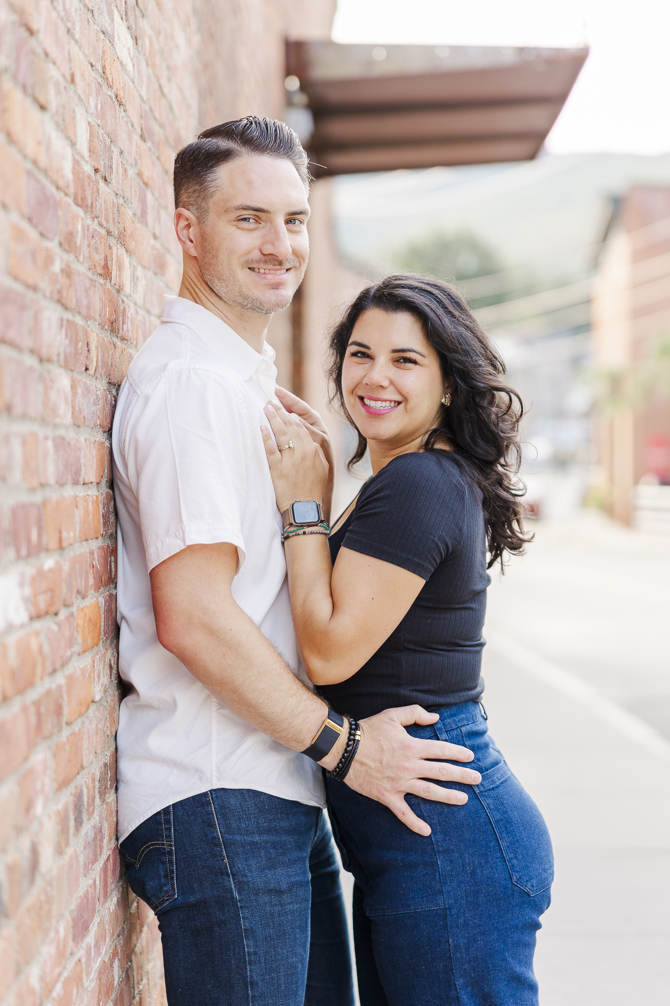 Fabulous Beacon Engagement Photos in Hudson Valley