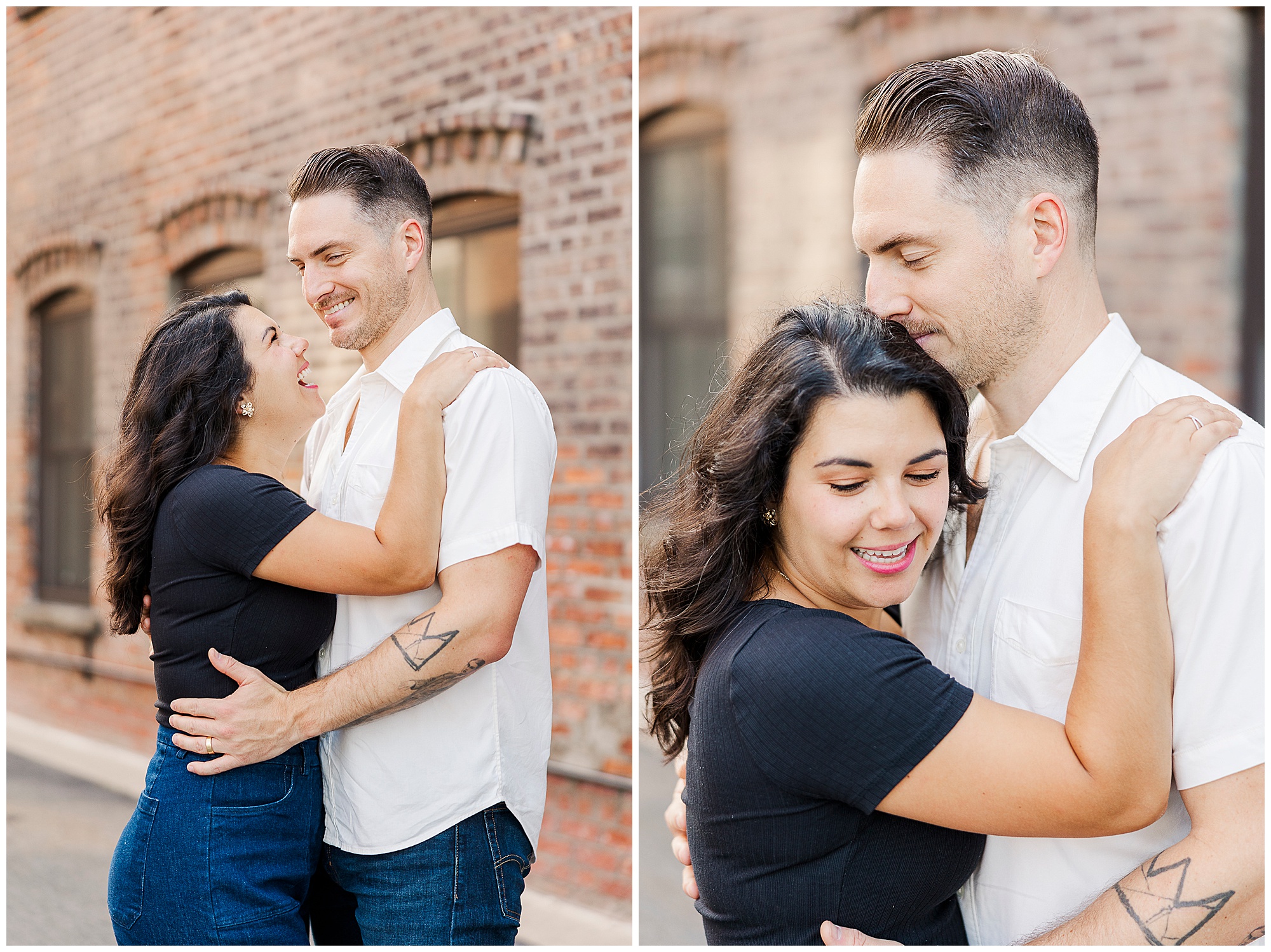 Intimate Beacon Engagement Photos in Hudson Valley
