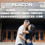 Stylish Beacon Engagement Photos in Hudson Valley