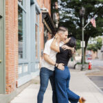 Classic Beacon Engagement Photos in Hudson Valley