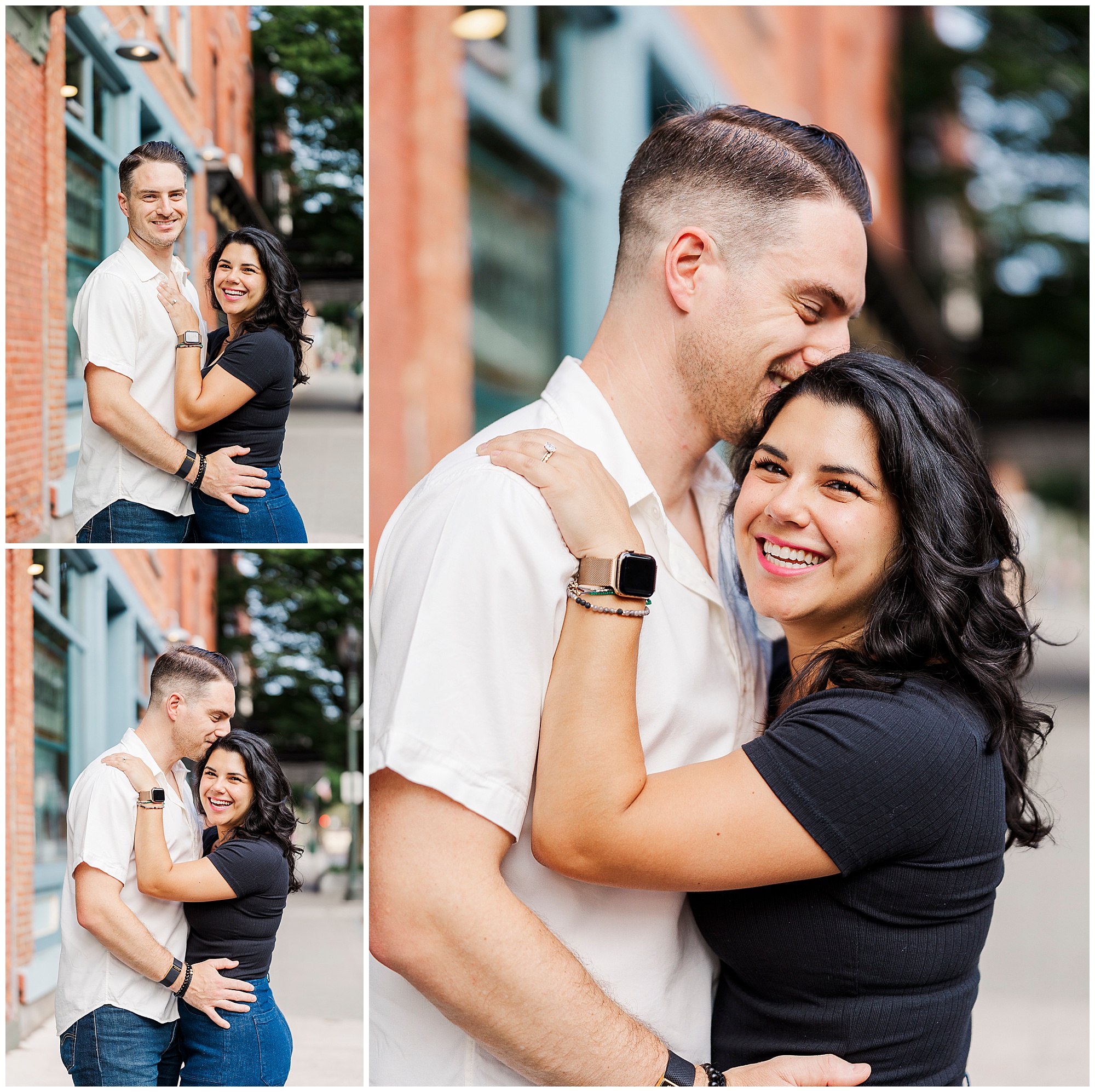 Authentic Beacon Engagement Photos in Hudson Valley