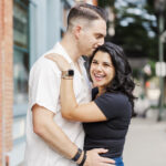 Sentimental Beacon Engagement Photos in Hudson Valley